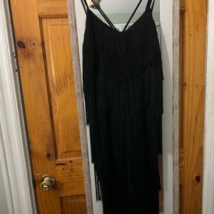Zara fringe jumpsuit